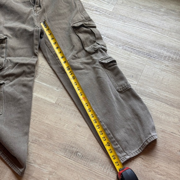 Heritage Brown Textured Pants - Picture 5 of 8